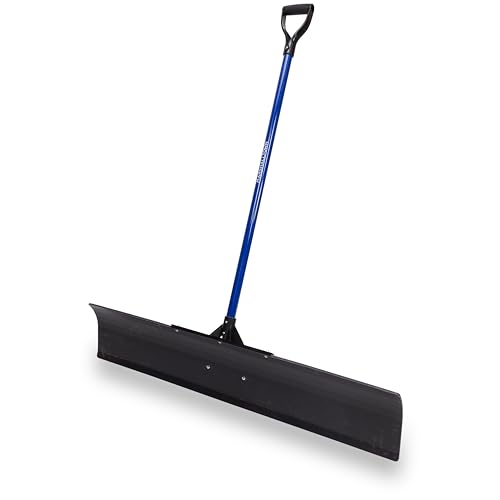 Marshalltown Polar Pusher 48 Inch Snow Pusher Shovel, Lightweight Non-Stick UHMW Blade Makes Plowing...