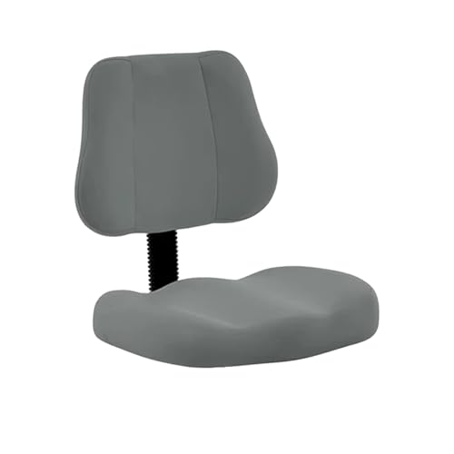 Criss Cross Legged Meditation Chair, Exquisite Home Office Furniture, Ergonomic Kneeling Chair with Lumbar Support and Adjustable Height Stool, for ADHD Adults