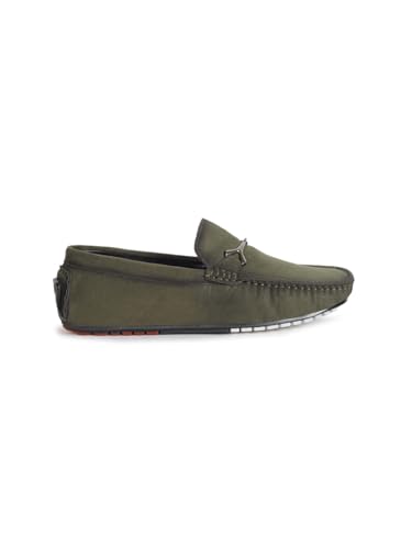 Image of AADI Men's Suede Leather Outdoor Casual Loafer Shoes