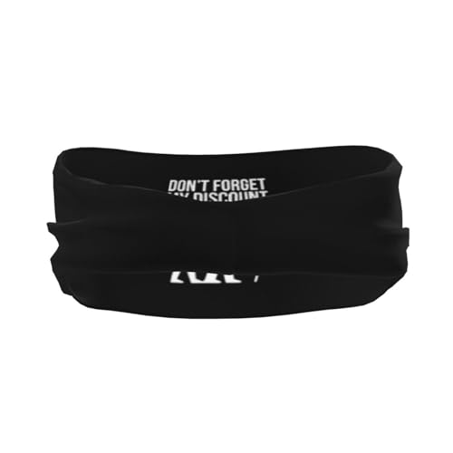 Banda para el Sudor Antideslizante de Secado rápido, Divertida Banda para el Pelo para Yoga para Hombres y Mujeres, con Descuento para Personas Mayores. - imagen 3