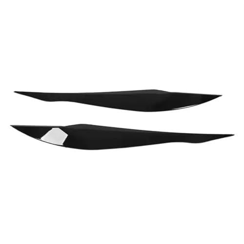 Paupières de phares en ABS haut de gamme pour BMW Série 3 F30 F31 finition noire épurée