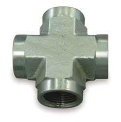 Adpt, FNPT, 3/8-18, Cross