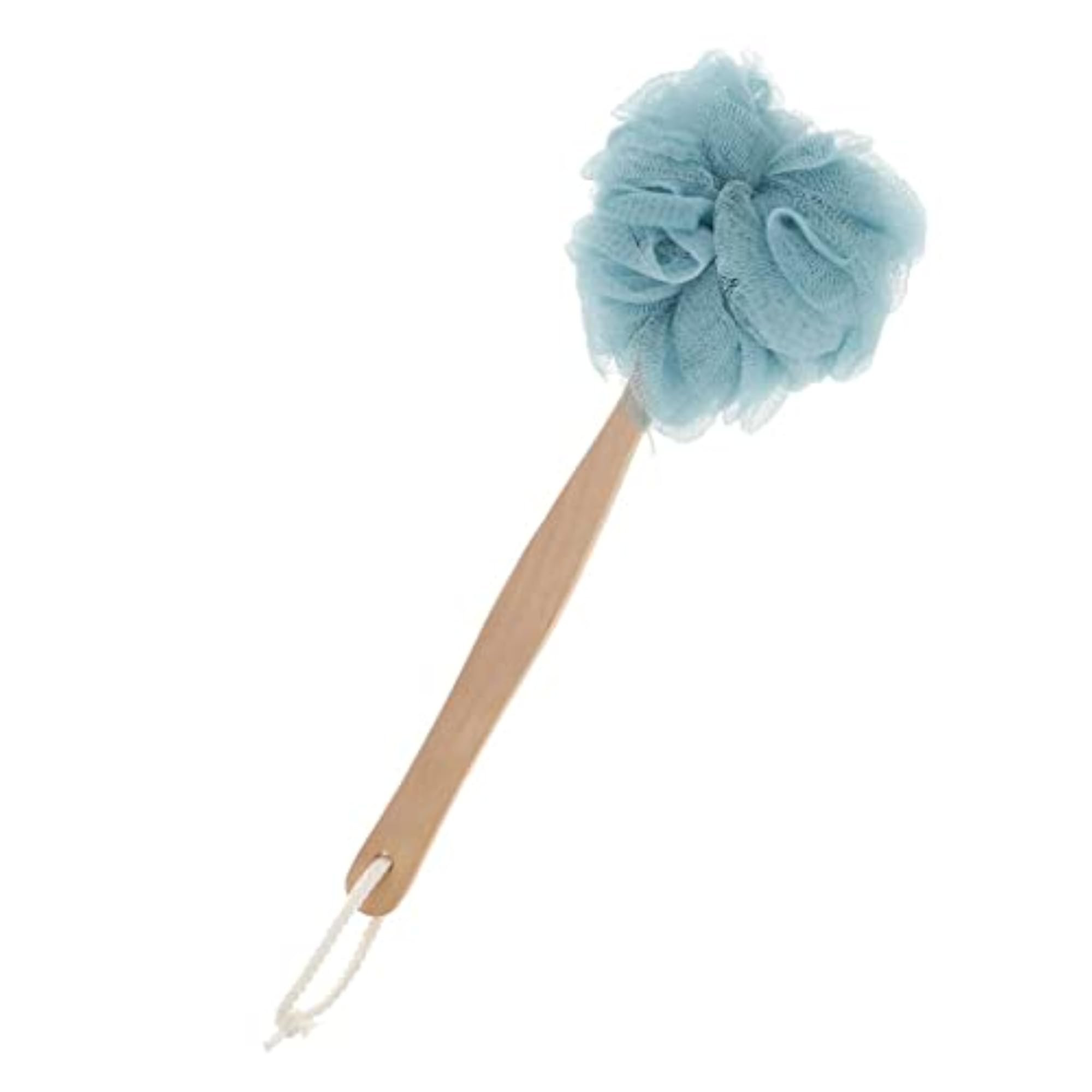 4 Pcs Long Handle Shower Puff Pouf Sponge Exfoliating