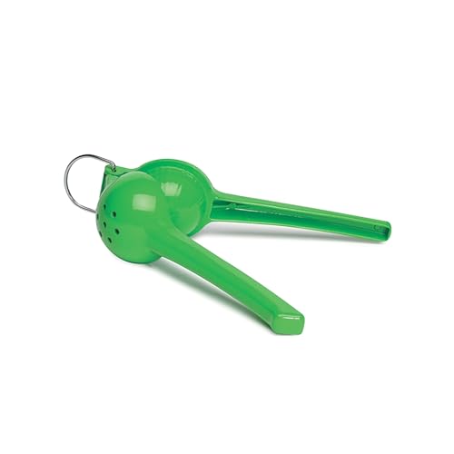 IMUSA Cast Aluminum Lime Squeezer, Green