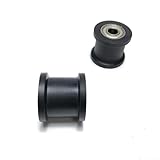 Yhenlovtt Polea de repuesto para máquina de remo 6000Z, ruedas de doble rodamiento para equipo de fitness y rodillos de plástico compatibles con entrenador abdominal, 2 o 4 piezas (2 piezas)