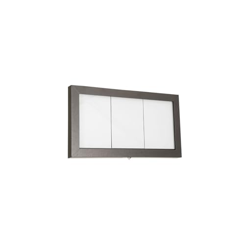 Porta folleto exterior LED multicolor que elimina la falta de visibilidad de su menú
