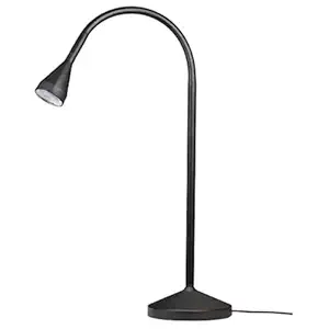 Ikea Plastic Work Lamp, Black, Pack of 1