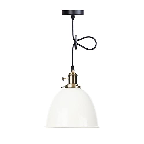 Suspension suspendue rouge industriel pour illuminer votre cuisine