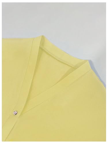 Milumia 2 Piece Beach Cover Up Swimsuit Coverups Button Blouse and Tie Knot Skirt4