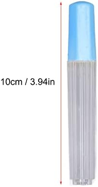 10Pcs Pin Needle Storage, Plastic Material Space Saving Felting Sewing Needles Container Transparent Needle Storage Tubes Bottle for Handmade Crafts