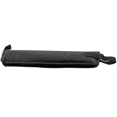 Set portátil de percusión que incluye baquetas, cepillos, mazas, varillas de madera y bolsa Oxford miniatura 4