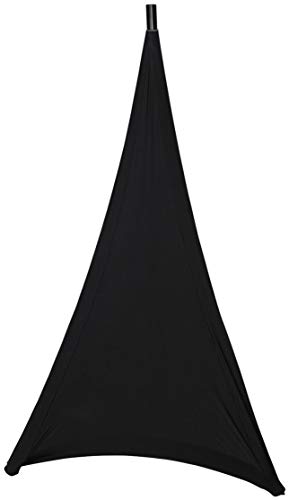 Gator GPA-STAND-1-B - Stretchy Speaker Stand Cover-1 Side, Black
