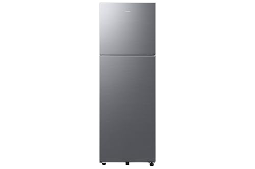 Image of Samsung 256 L, 2 Star, Bespoke AI, Convertible, Digital Inverter Frost Free Double Door Refrigerator (RT80H30U2THL, Silver, Matt Doi Metal, 2026 Model)