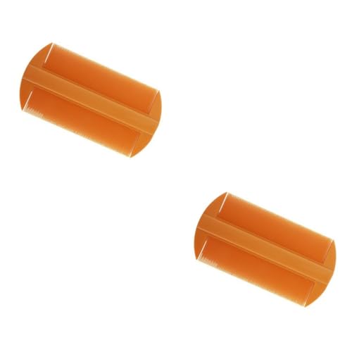 WRITWAA 2 Series Peine De Peine Anticaspa Peine De Doble Cara Peine De Doble Filo 12 Piezas*2