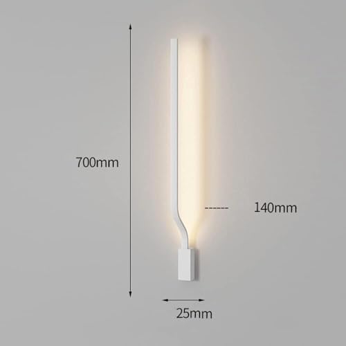 Iluminación de pared para interiores y decoración con aplique de pared lineal 3