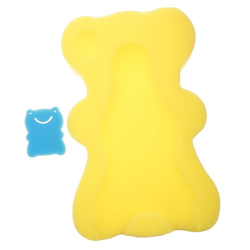 Anneome 1Pc Bath Sponge Mat Odorless Skid Bath Mat Cute Cartoon Design Safe Bath Cushion for Bath Support