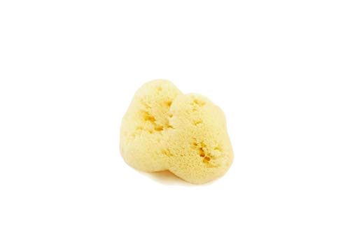 Yellow Fine Silk Sponges 3.1 in. (native to the Adriatic Sea) removing perfectly impurities, pollution dirt and make up, quality product that will cleanse the skin without irritating.