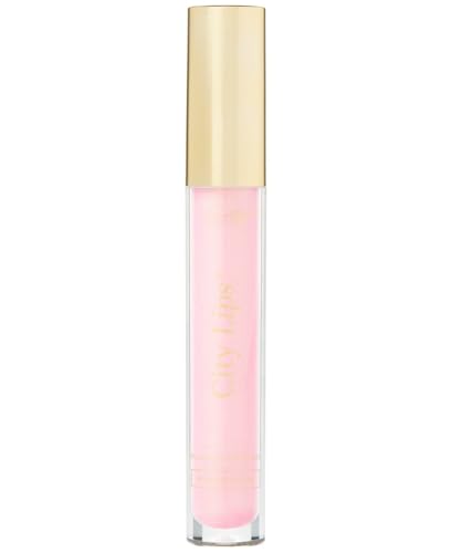 City Beauty City Lips Plumping Lip Gloss Los Angelips - High-Shine Gloss for Fuller, Younger-Looking Lips | Hydrating & Smoothing Lip Treatment Hyaluronic Acid