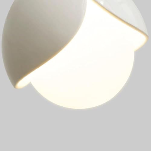 Lámpara colgante de pétalos dormitorio iluminación interior nórdica 4