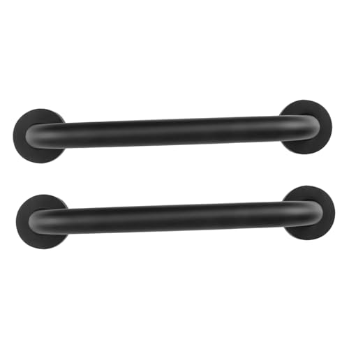 CTIRCHIU 2個太空?滑り止め浴室手すり 壁付け式 抗菌サポートバー トイレ シャワー兼用 高齢者向け 把手 シンプルモダン設計