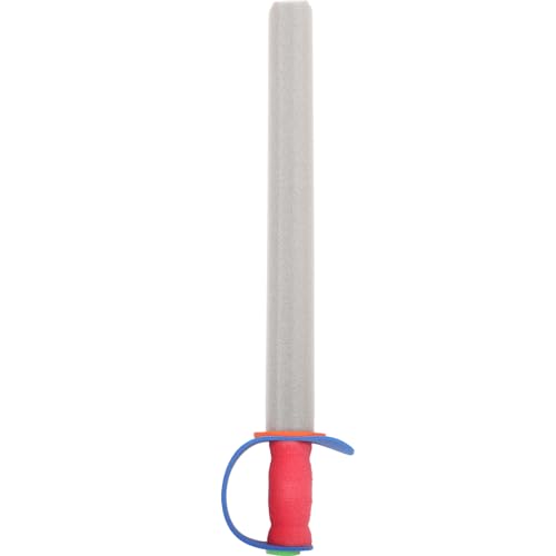 TOPPERFUN Espada EVA de Utilería para Esgrima Ligera y Resistente 1 Pieza Tamaño Moderado Adecuado para Fiestas Espectáculos y Cosplay Juguete de Entrenamiento Seguro y Práctico