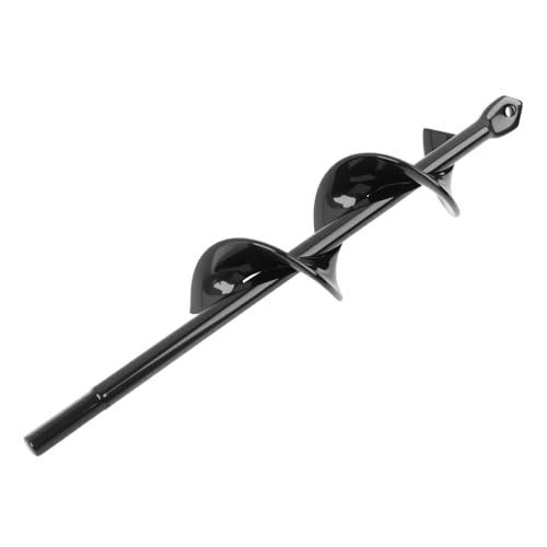 Foret Hélicoïdal de Jardinage - 4x22cm, Mèche Jardin Tarière, Forets de Jardin en Spirale, Tarière de Plantation Outil, pour Perceuse Sans Fil, Creuser des Trous Cultiver en Profondeur (4x22cm)