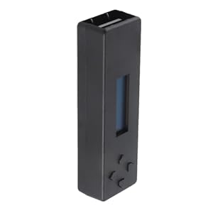 Cuifati FDSkey Disk System Drive Emulator mit OLED-Bildschirm, über 300 Plug-and-Play-Spiele für die Famicom-Konsole, Firmware-Upgrades, Speichern, Unterstützung für Micro-SD-Karten (BLACK)