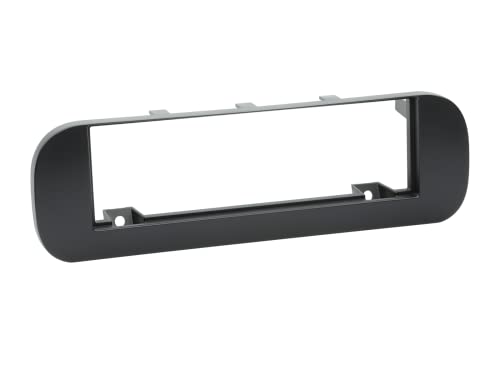 Adaptateur de façade 1-DIN Fiat Panda 2012 > matt noir