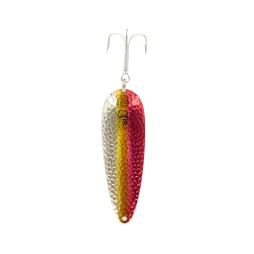 Cuillère Dardevle Skeeter 6-278 au reflets martelés pour stimuler les touches