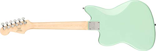 Squier Mini Jazzmaster Electric Guitar, Surf Green, Maple Fingerboard #TOP1
