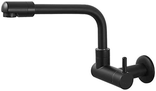 Grifo de cocina montado en la pared ideal para renovar el fregadero