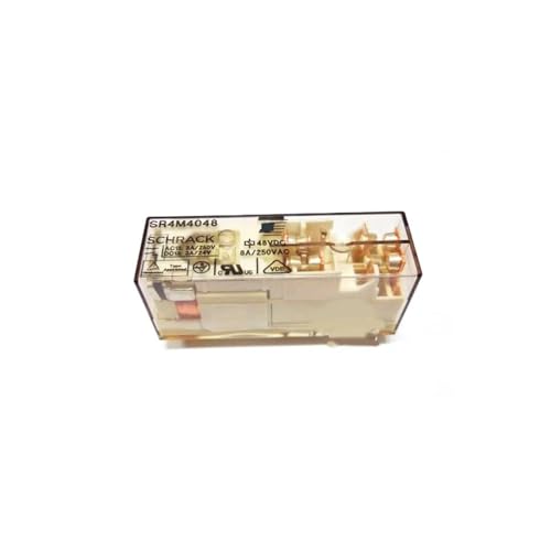 Relais 48V SR4M4048-48VDC 8A 250VAC à 8 broches pour circuits imprimés industriels