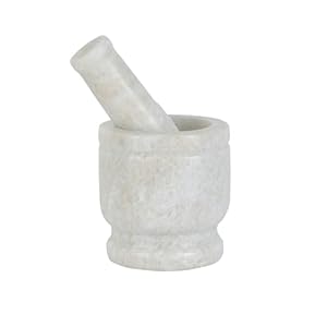 Royalford RFU12057 Marble Mortar & Pestle Set