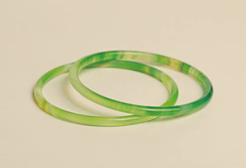 Image of Natural Agate Bracelet Bangle With Gift Box Free