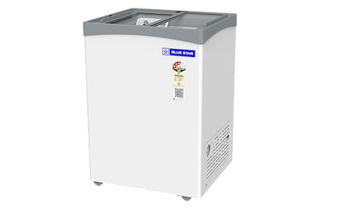 Image of Blue Star GT3-N130, 130 Liter Glass Top Deep Freezer (108 Liter, White, 3-star)