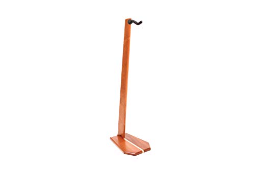 Ruach GS-5 Wooden Guitar Stand for Acoustic and Electric Guitar - Handmade from Mahogany and Maple