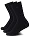 Calvin Klein Women's 3 Pack Roll Top, Black, One Size