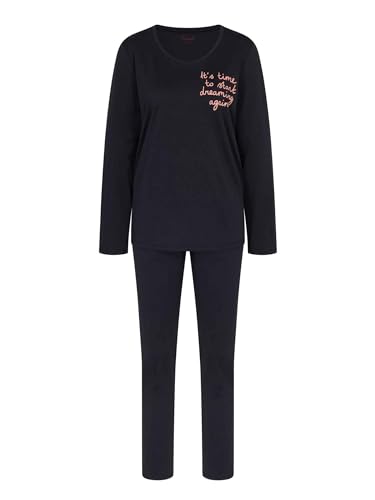 Triumph Damen Pk 03 Lsl X Pajama Set, Schwarz, 42 EU