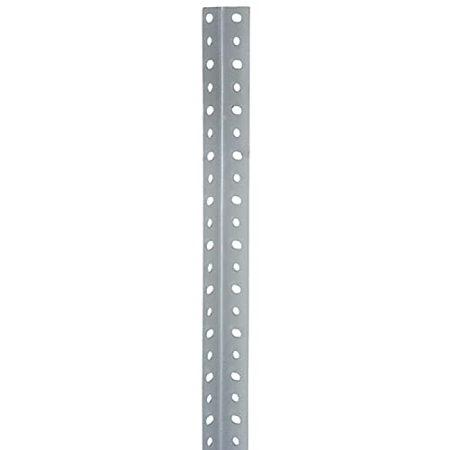 Simon Rack Perfil Estantería Metálica, 1 Unidad, 2000x39x39mm, Gris - Simon Classic