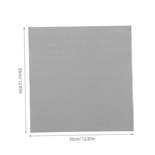 Servilletas de fiesta PRETYZOOM con acabado premium gris oscuro para restauración 5