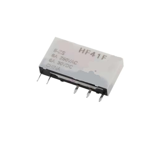 Relais HF41F 6A miniature inverseur 5V 12V 24V pour circuit imprimé