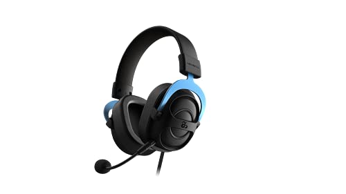 Newskill-Sylvanus-Pro-Auriculares-Gaming-con-Sonido-Envolvente-Virtual-71-Almohadillas-Intercambiables-y-Microfono-Extraible-Color-Negro-Azul
