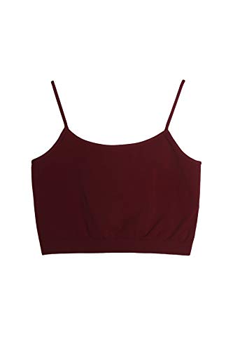 Image of NIKIBIKI Women Seamless Classic Crop Top Bralette, Made in U.S.A, One Size