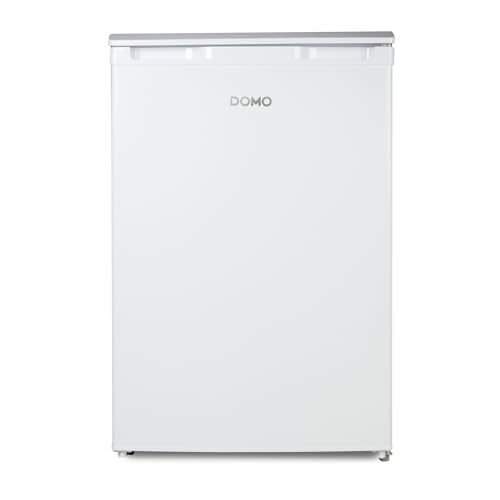 DOMO DO91138 Frigorífico - Iluminación LED - Función de superrefrigeración - Mini frigorífico con puerta reversible - 131L - Clase energética D - Blanco