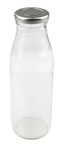 Dr. Oetker Smoothie Flasche – Perfekt für Dressings, Säfte & Saucen, 750 ml, Transparent Grau, Flasche zum selbst befüllen