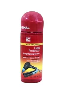 Fantasia IC Heat Protector Straightening Serum, 2 Ounce - with a comb