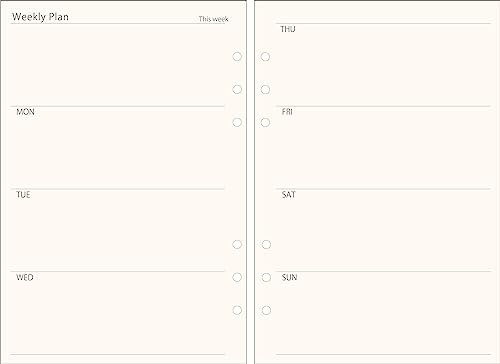 WBway 蒠tB A5TCY T EB[N[ XPW[ 6 un߂v tȂ^Cv VXe蒠 tB e90T 2025 2026 A5