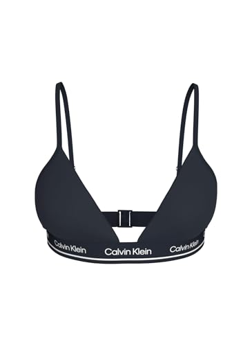 Calvin Klein Triangel-BHS für Damen, Blau (dunkler Saphir), S – Ansicht 1