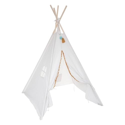 Atmosphera - Tipi Enfant Wapi - écru - peuplier H160