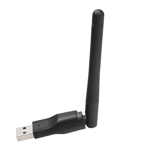 Adaptador WiFi USB Para PC - Tarjeta de Red Inalámbrica | Adaptador Para PC De Escritorio | Adaptador De Red Inalámbrico | Dongle Wifi Con Antena De Alta Ganancia Para Ordenador Portátil, Computadora